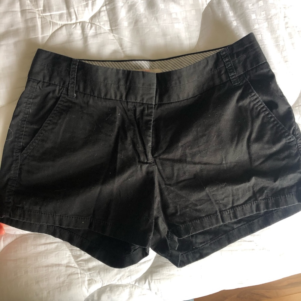 Black Chino shorts
